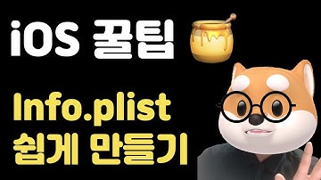 [iOS 앱개발 꿀팁] info.plist 쉽게만들기