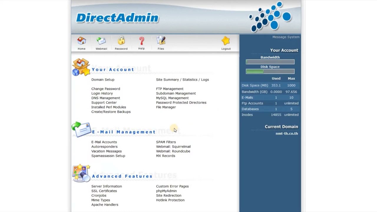 ทำเว็บเป็น https  New 2022  ทำเว็บให้เป็น https ด้วย directadmin สอนตั้งค่า ssl สำหรับเว็บไซต์ Domain และ subDomain ก็ใช้ได้