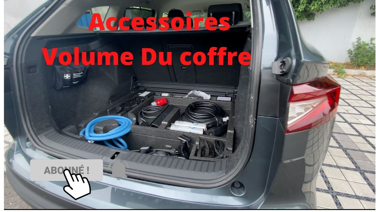 ENYAQ iV:Présentation du coffre/accessoires 