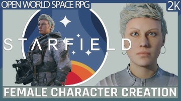 Starfield (2023) Female Character Creation (No commentary) 1440p
