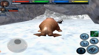 Furious Walrus VS Angry Wolverine Boss, Ultimate Arctic Simulator screenshot 2