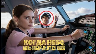 На высоте 35 000 футов пилоты сдались… и управление взяла 14-летняя девочка