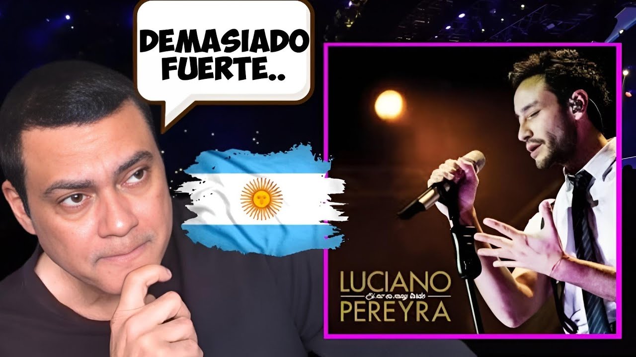 LUCIANO PEREYRA - Si No Es Muy Tarde ( Luna Park ) REACCIÓN 