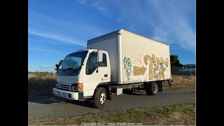 Lot 0105: 1998 Isuzu NPR Turbo Intercooled Diesel Box Van