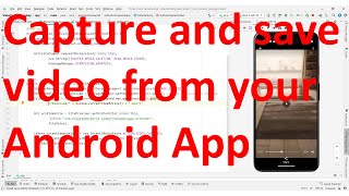 How to capture video using camera and save in download folder from Android App? API 34 | Android 14