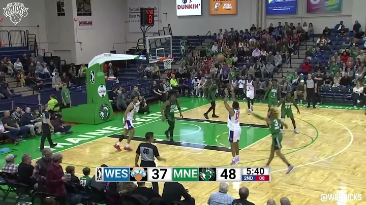 Garrison Brooks Notches Double-Double in Debut