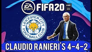 Recreate Claudio Ranieri's Leicester City PL Winners Tactics in FIFA 20 | FIFA 20 Custom Tactics screenshot 4