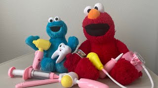Elmo Goes To The Doctor And Cookie Monster Goes To The Dentist
