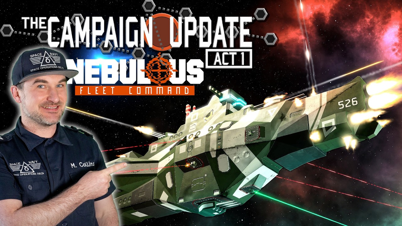 Submarine Warfare in Space: The Nebulous Fleet Command Campaign Update