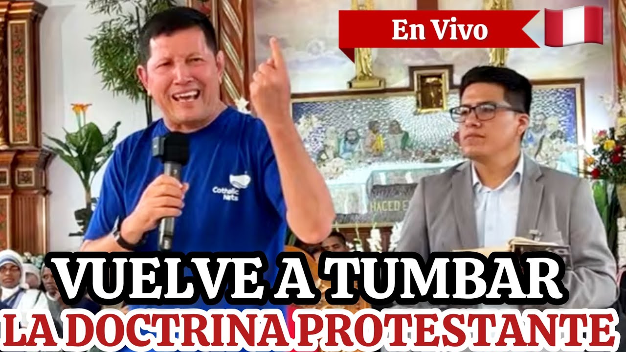 POR QUE Los CATOLICOS Tienen IMAGENES 😱Padre Luis Toro 🔴EN VIVO🇵🇪 ATENTOS PROTESTANTES‼️ /83-24