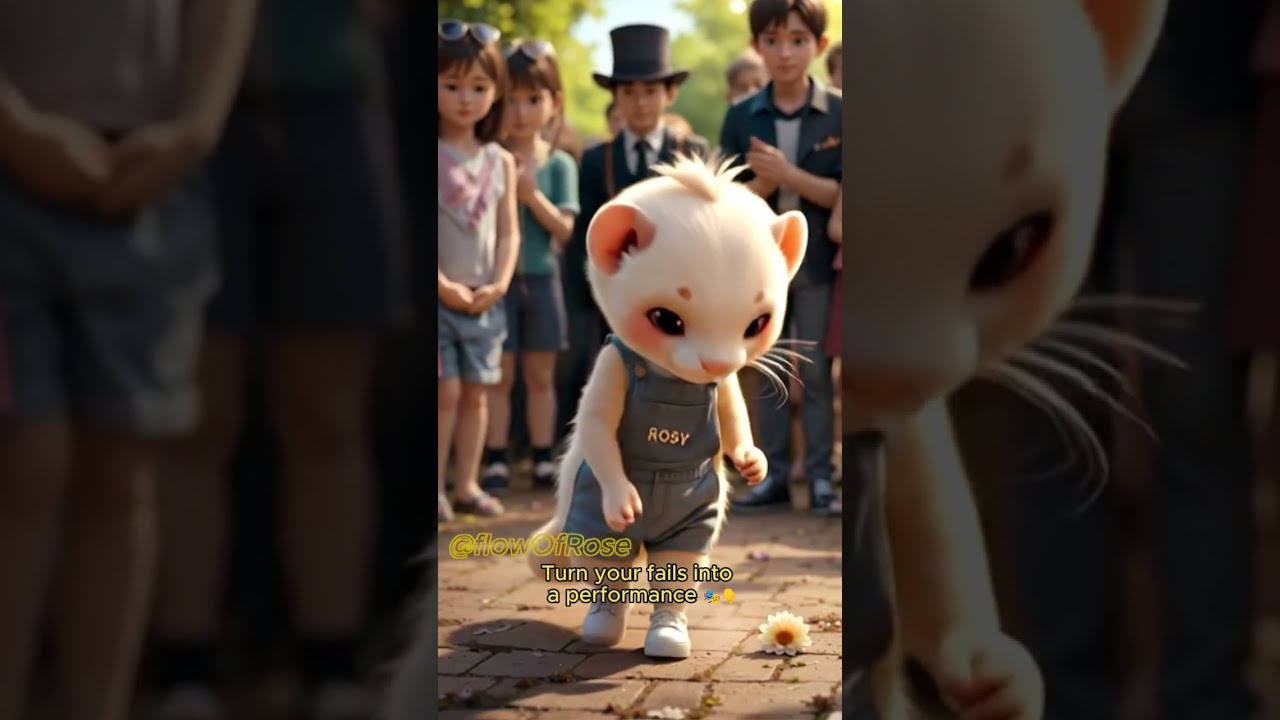 She Tripped But Made It Look Like Performance Art Rosytheferret Cute Adoreble Funnyshorts