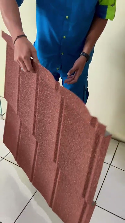 GENTENG METAL PASIR MERAH SAKURA ROOF