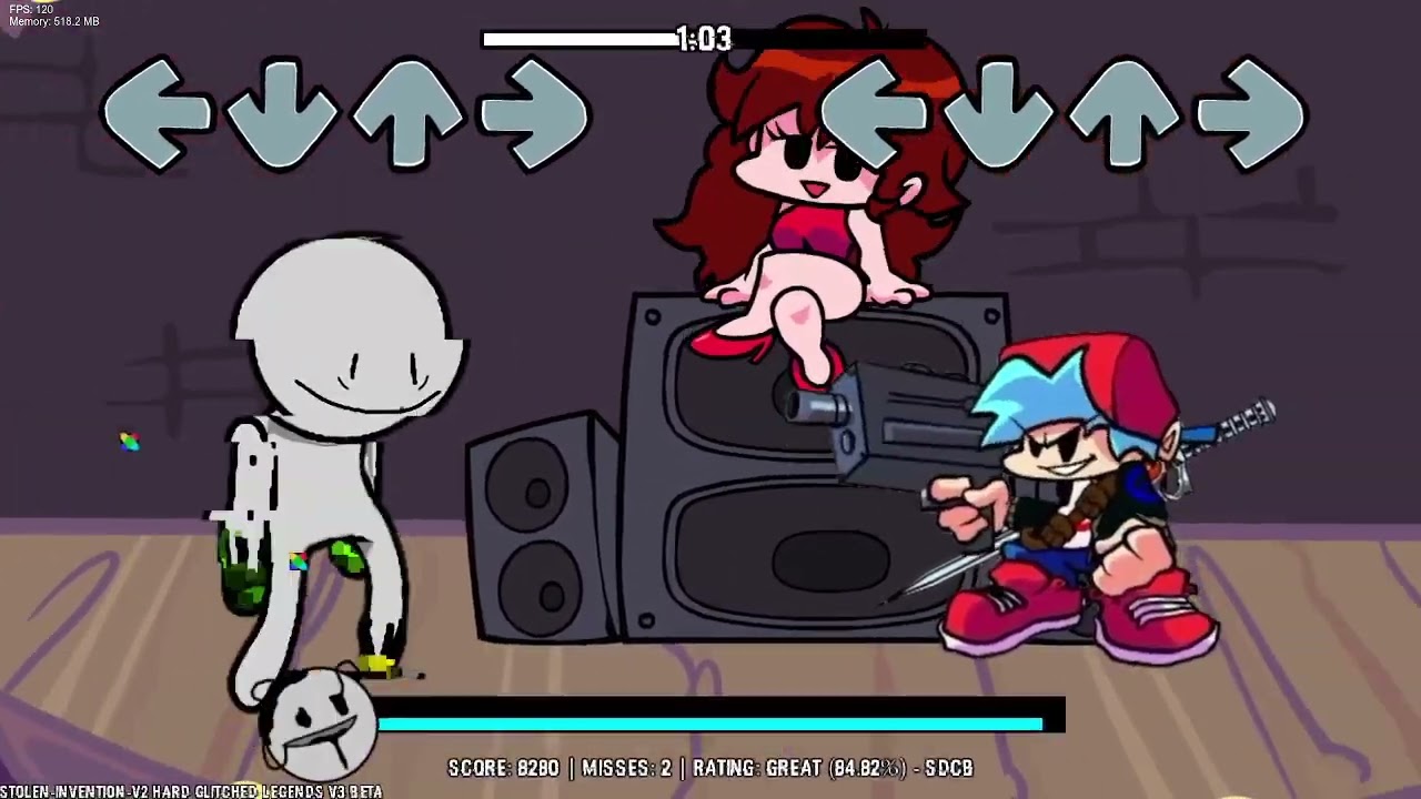 STOLEN INVENTION V2 FANCHART (DORAEMON) FNF-PIBBY-GL: THE ANALOG BLACKOUT