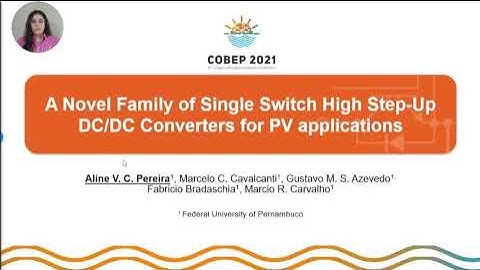 COBEP 2021 ‐ A Novel Family of Single Switch High Step-Up DC/DC Converter for PV Applications