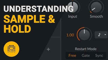 How to use the Bitwig Sample & Hold device tutorial