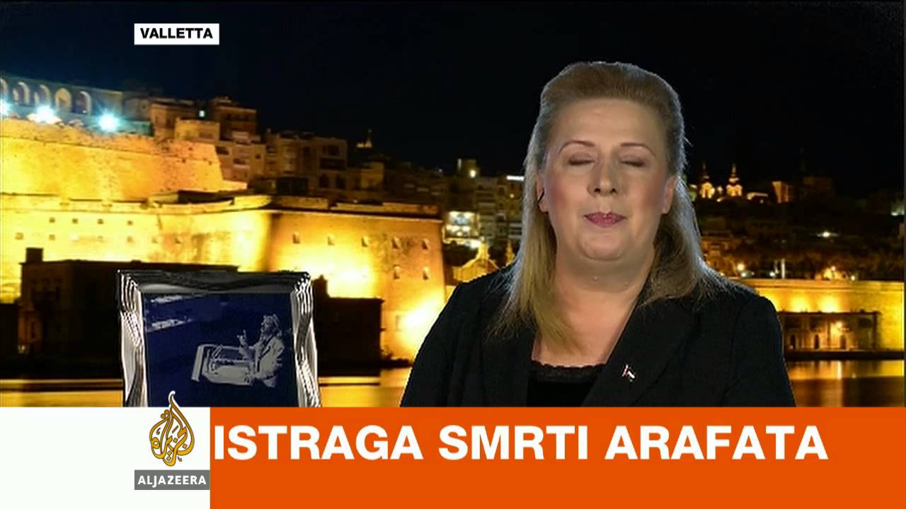 سهى عرفات تتحدث عن التحقيق في وفاة الزعيم الفلسطيني - قناة الجزيرة البلقان