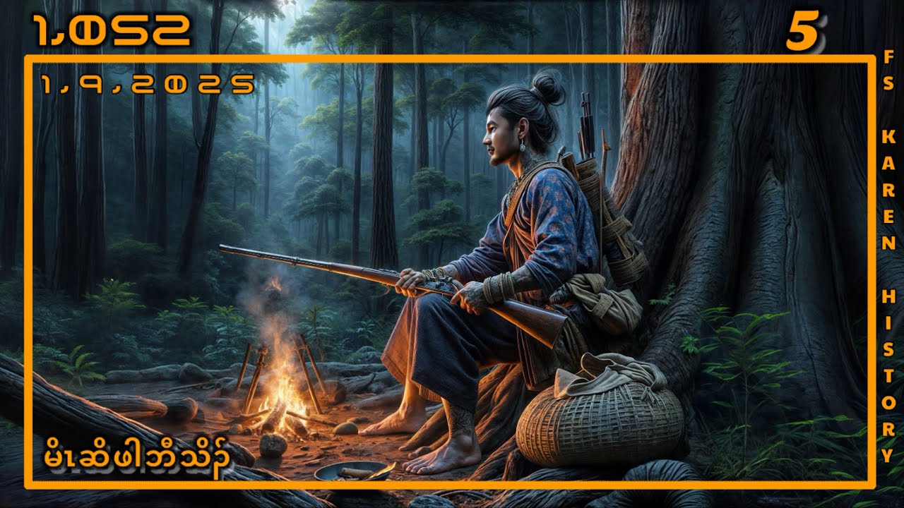 🔴 No. 1,052 Karen Hunter Pah Tiger ( မိၤဆိဖါဘီသိၣ် )Part - 5 🔴 1 ,10 ,2025  