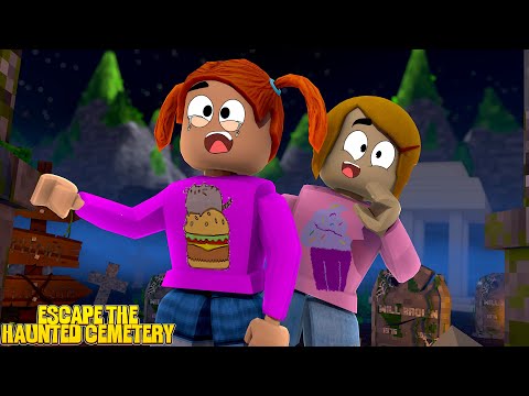 Roblox - CORRE DOS ZUMBIS !! ( Roblox Escape The Haunted Cemetery ) 