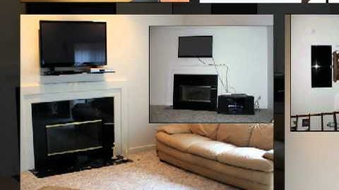 Hide TV wires with a TV Smart Shelf