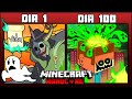 ⚪ SOBREVIVÍ 100 Días SIENDO UN ALMA en Minecraft HARDCORE