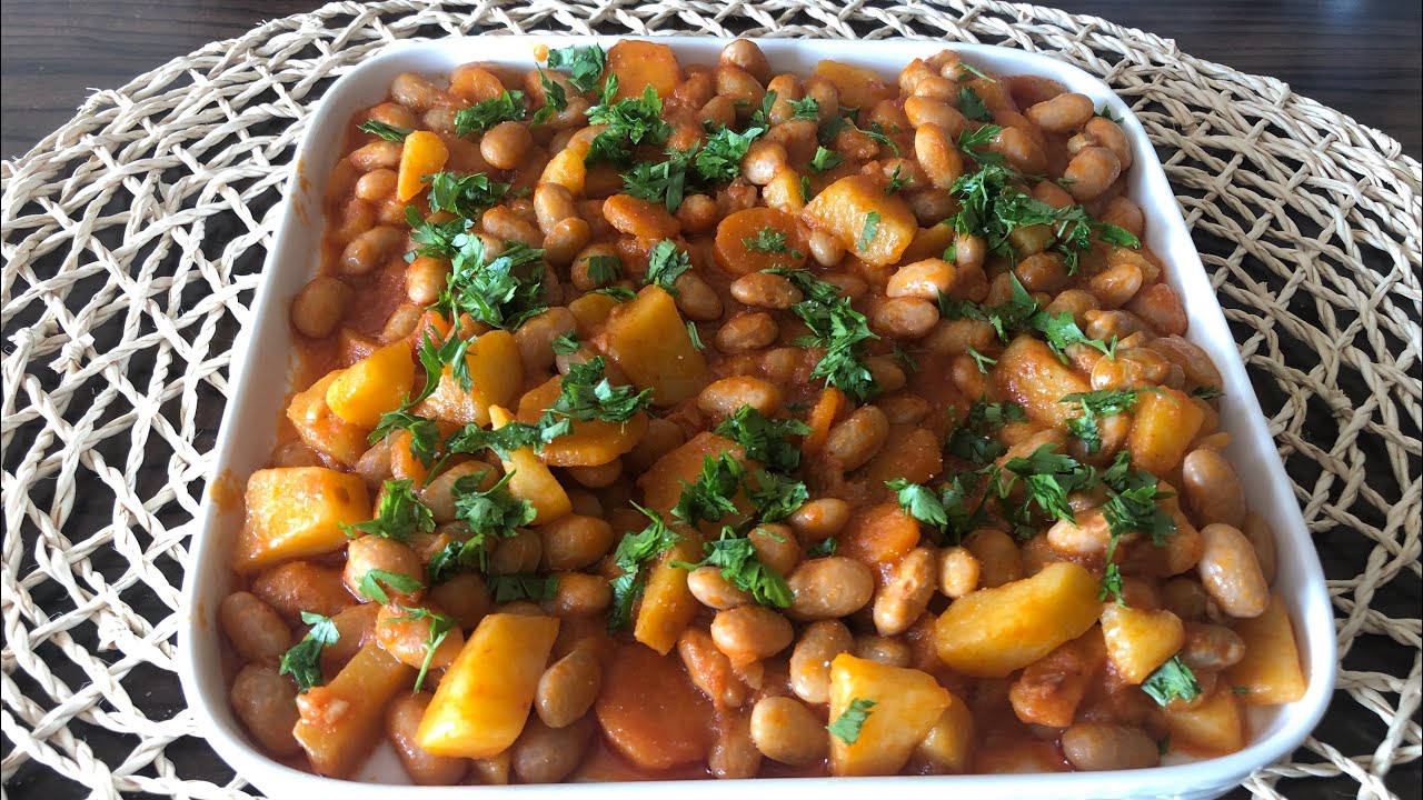 Zeytinyağlı Taze Barbunya Yemeği / Barbunya Pilaki Nasıl Yapılır / Yemek Tarifleri