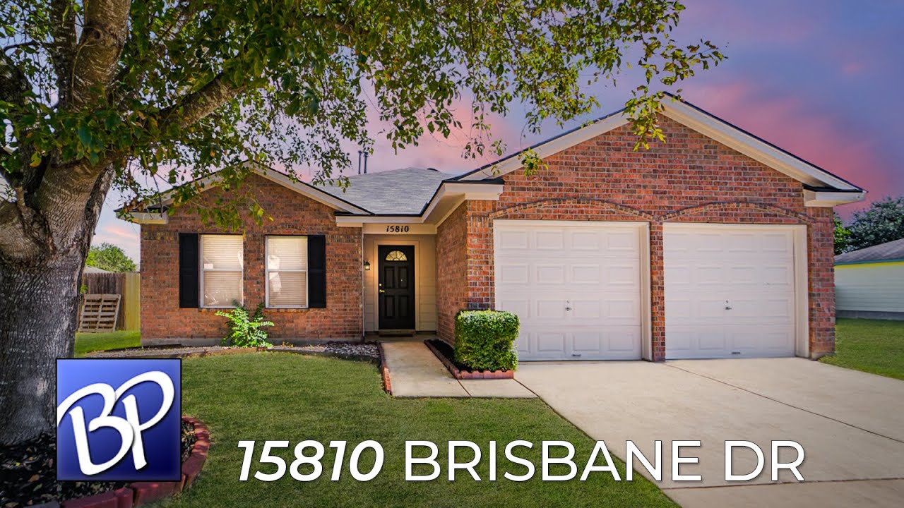 For Sale 15810 Brisbane Dr, Selma, Texas 78154 YouTube
