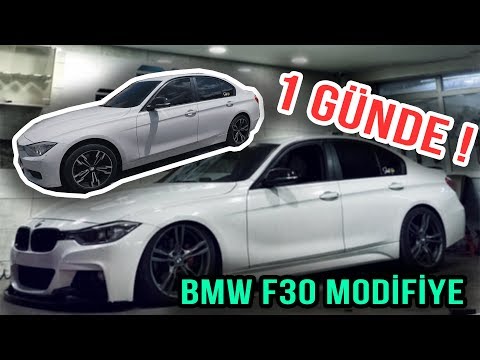 1 GÜNDE BMW F30 MODİFİYE ! ( KAÇ PARA HARCADIM ? ) YAPIM AŞAMASI