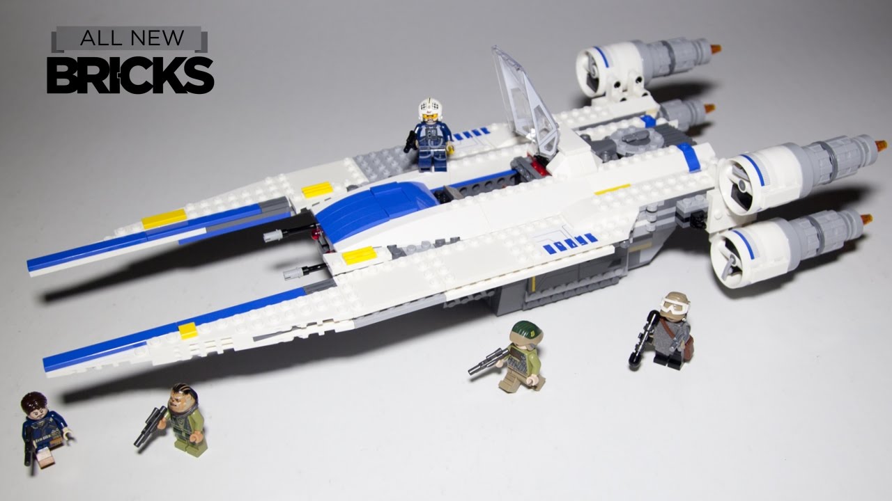 Lego Star Wars 75155 Rebel U-Wing Fighter Speed Build - YouTube