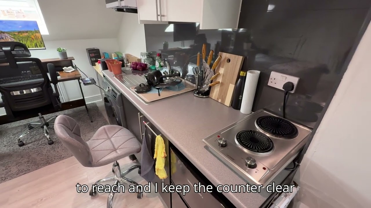 Minimalist Studio Apartment Tour 2025 | Cozy And Functional Small Space Living