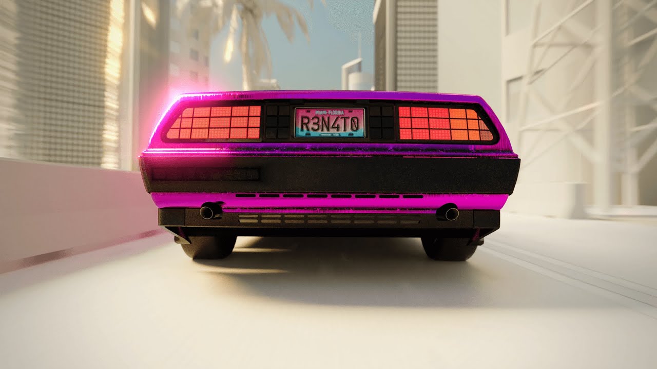 Rudy Renato - Palm-Tree Avenue feat. DJ HERCULE$ (Official Lyric Visualizer)