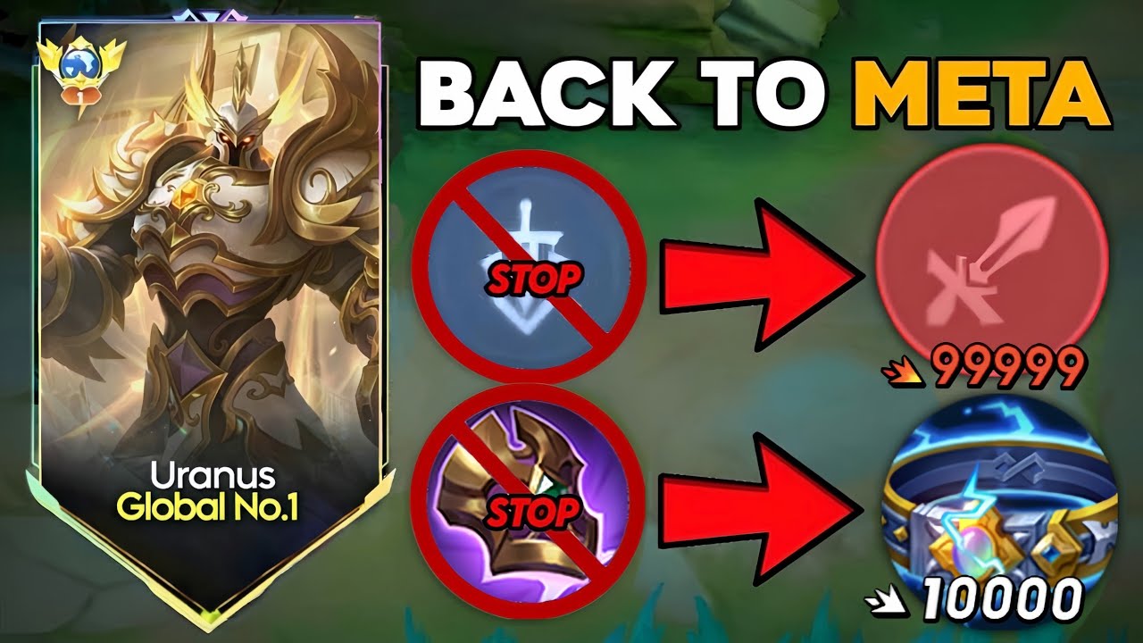 GOODBYE OLD BUILD!! THIS NEW BUILD AND EMBLEM WILL MAKE URANUS META AGAIN🔥 | URANUS BEST BUILD 2026