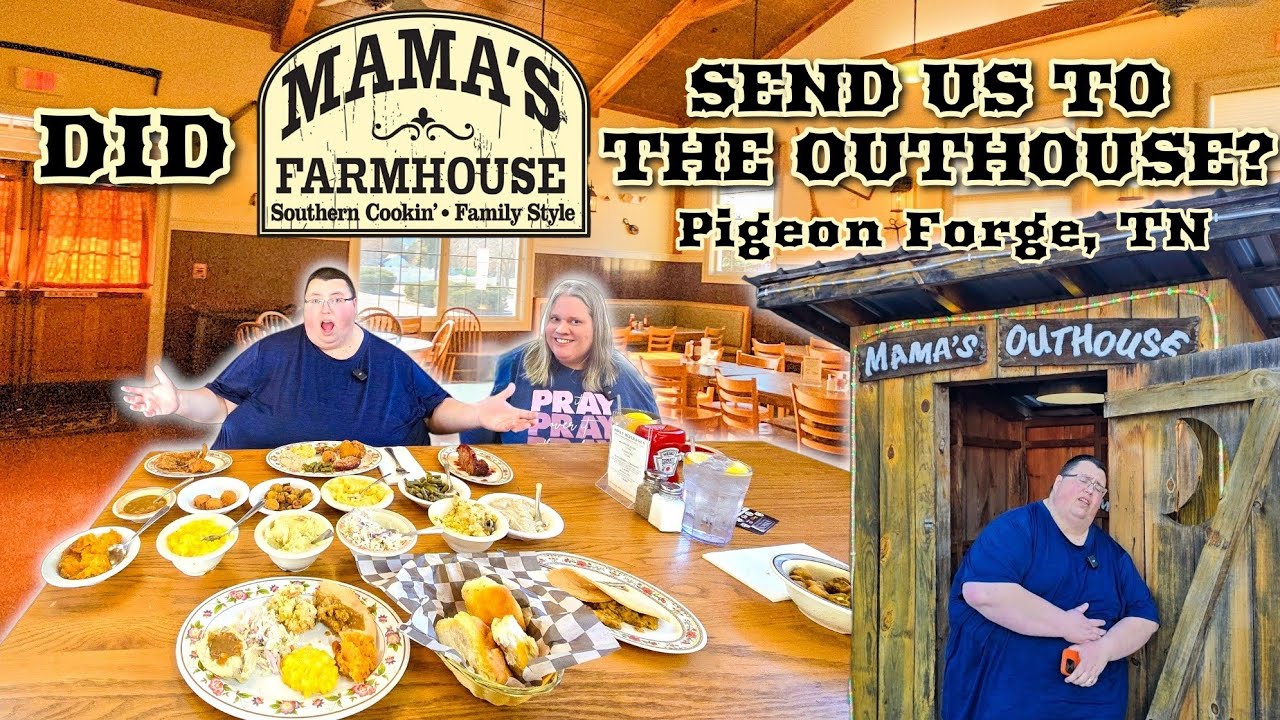 Праздник «Mama’s Farmhouse Feast» в Пиджен-Фордж, Теннесси! Все 10 гарниров и южные деликатесы!