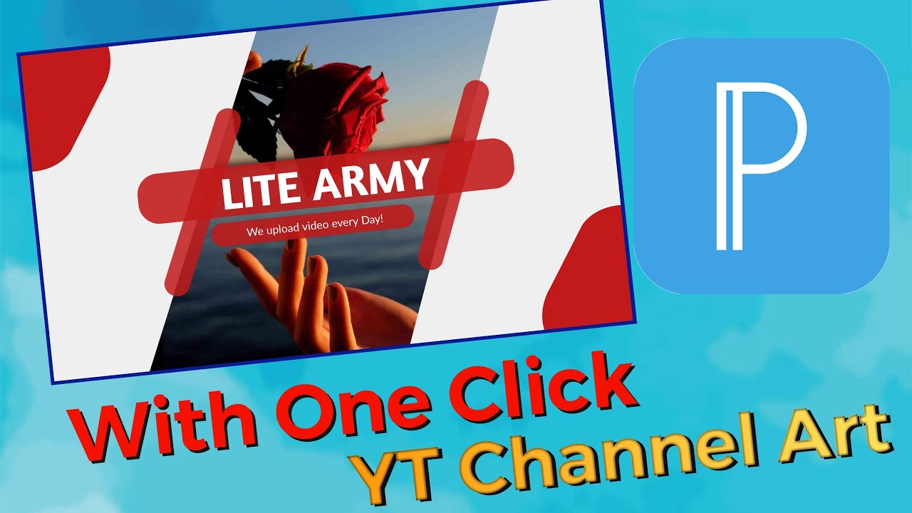 How to Make Professional YouTube Channel Art ~ Professional YouTube