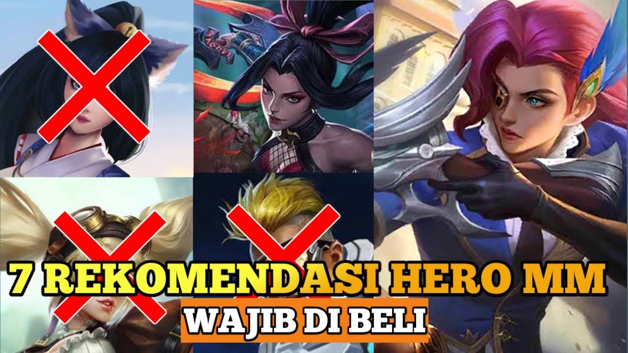 Rekomendasi Hero Marksman Wajib Di Beli Untuk Gendong Tim Mobile Legends Youtube