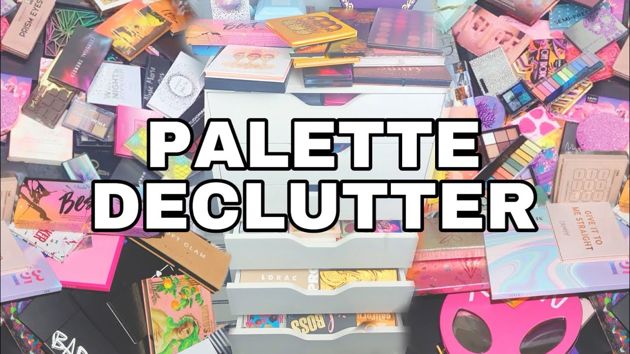 HUGE Palette Declutter 200+ Palettes + GIVEAWAY! May 2020