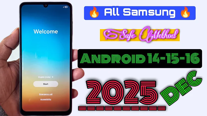 All Samsung FRP Bypass 2025(100% Work) Android 14/15/16 Safe Method 💯% FRP Unlock Without Pc 2025