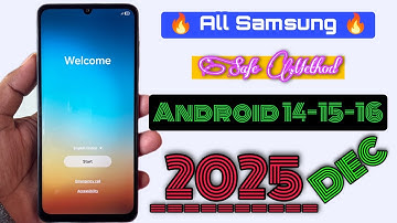 All Samsung FRP Bypass 2025(100% Work) Android 14/15/16 Safe Method 💯% FRP Unlock Without Pc 2025