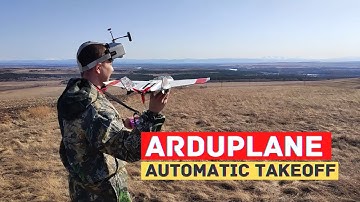 Automatic takeoff. Настройка и нюансы использования автоланча. Ardupilot Arduplane