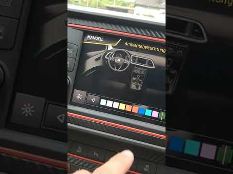Seat Leon 5f Ambientebeleuchtung