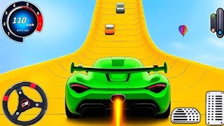 Crazy Stunts with Modified Super Cars - GT Car Stunt Master 3D - Android Gameplay screenshot 5