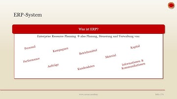 ERP-System - 👨🏼‍🎓 EINFACH ERKLÄRT 👩🏼‍🎓