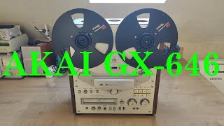 AKAI GX-646  Выполняю восстановление до заводских параметров для владельца из города Братск. Часть 1