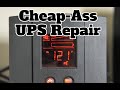 Repair your APC Battery Backup....The Wrong Way?