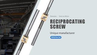Diameter 5mm~40mm Self-reversing Thread Reciprocating Lead Screw