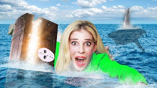 FOUND Hidden $10,000 GAME MASTER Treasure Chest at Bottom of Lake! | Rebecca Zamolo