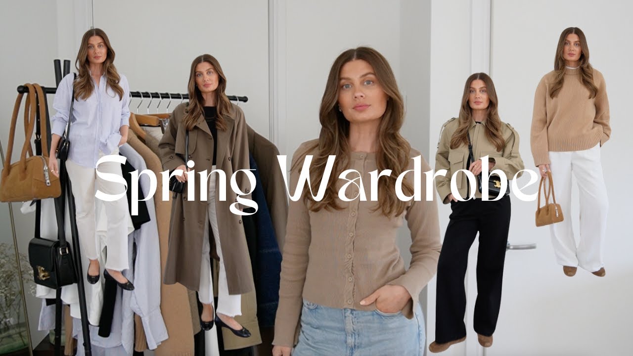 SPRING CAPSULE WARDROBE | 20 SPRING OUTFITS | Amy Beth