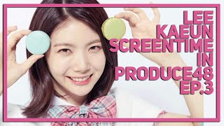 Eng Sub Produce 48 Lee Kaeun Screentime Cut In Pd48 Ep.3