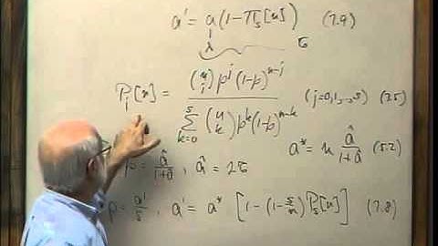 MAP6264: Queueing Theory -  Lecture 16