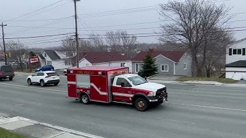 SJRFD Rescue 6 responding code 3