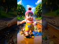❤️ Evolution of Baby: Hungry Train Attacks Baby for Food! 🍲😱 #cat #cute #shorts Cute Baby 06